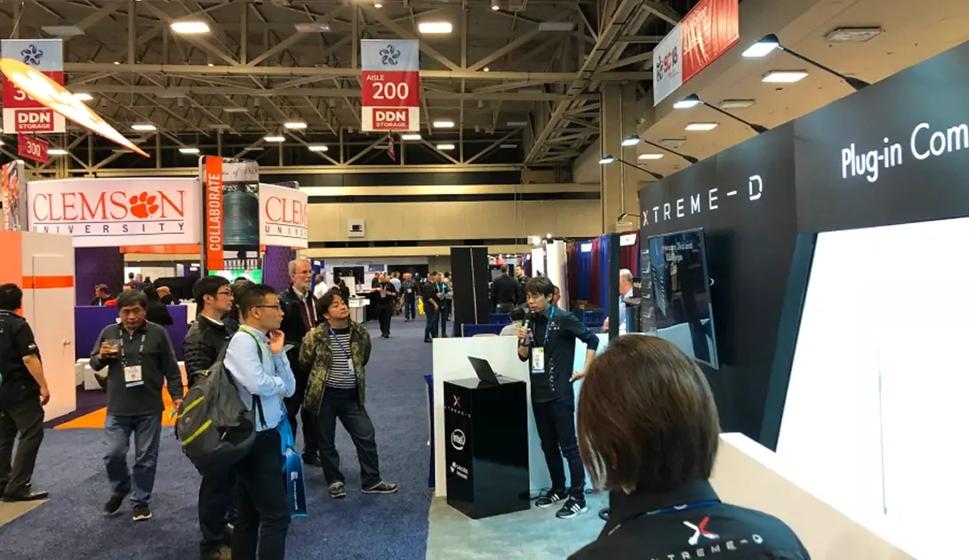 著名な国際展示会への挑戦